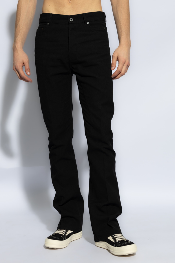 Black 'Jim Cut' Pants Rick Owens - a Line Dress